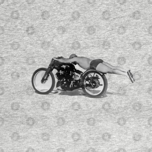 Speed Record Racing Motorbike Rider by Closeddoor